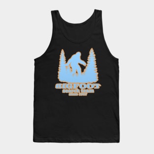 Bigfoot Search Team and Sasquatch T Shirts Tank Top